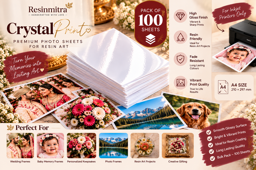 [RM-RCP-0100] CrystalPrint – Premium Photo Sheets (pack of 100)
